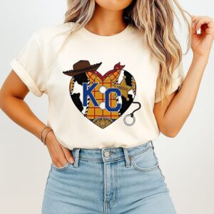 Howdy Kc Heart Oatmeal T-Shirt