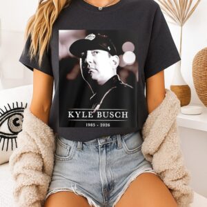 In Memory Of Nascar Cup Series Champion Kyle Busch 1985 2026 T-Shirt