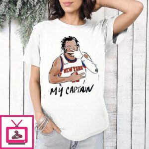 Jalen Brunson New York Knicks 2026 NBA Champions My Captain T-Shirt