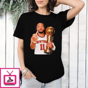 Jalen Brunson New York Knicks Gave Me The Finger T-Shirt
