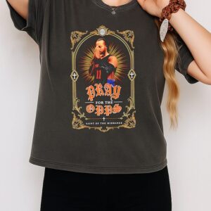 Jalen Brunson Pray For My Opps Saints Of The Midrange T-Shirt