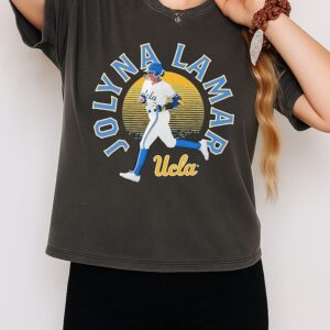 Jolyna Lamar UCLA Bruins Women’s Softball Player Pose T-Shirt