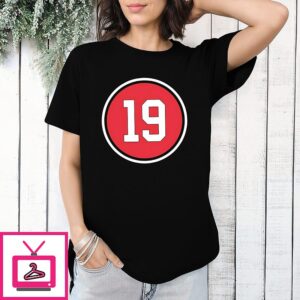 Jonathan Toews 19 Chicago Blackhawks Retirement Logo T-Shirt