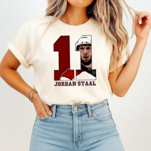 Jordan Staal 11 Carolina Hurricanes NHL Champions Hockey T-Shirt