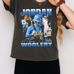 Jordan Woolery UCLA Bruins Women’s Softball Signature Vintage T-Shirt