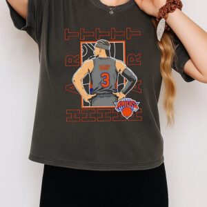 Josh Hart New York Knicks Repeat Pose Star T-Shirt