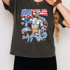 Justin Gaethje The Highlight Ufc Freedom 250 Warren Lotas T-Shirt