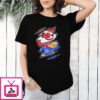 Kansas City Chiefs And Kansas Jayhawks Two Teams One Heart Scratch T-Shirt