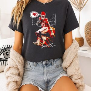 Kansas City Chiefs Emmett Johnson Legacy Rookie 2026 NFL Draft Signature T-Shirt