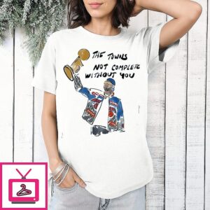 Karl-Anthony Towns New York Knicks 2026 NBA Champions Not Complete Without You Trophy T-Shirt