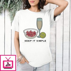 Keep It Simple Strawberries And Cream Classic T-Shirt