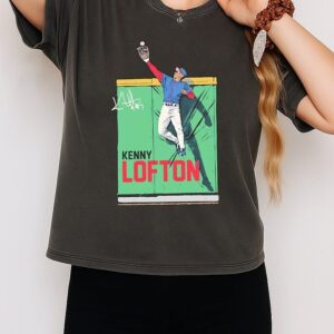 Kenny Lofton The Catch Cleveland Baseball Signature T-Shirt