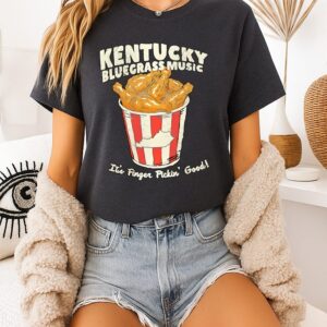 Kentucky Bluegrass Music It’s Finger Pickin Good T-Shirt