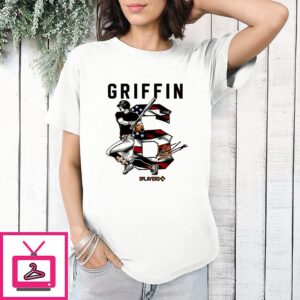 Konnor Griffin Players Number 6 Baseball Signature T-Shirt