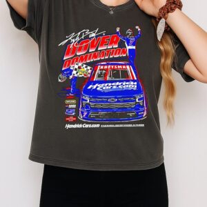 Kyle Busch #7 Dover Domination Ncts Dover Win Signature T-Shirt