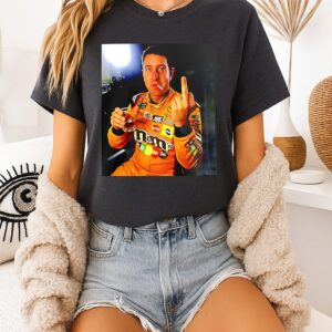 Kyle Busch Rowdy 1985-2026 Smoking Middle Finger Meme T-Shirt
