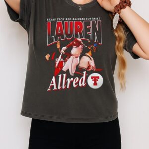 Lauren Allred Texas Tech Red Raiders Softball 90s Graphic T-Shirt