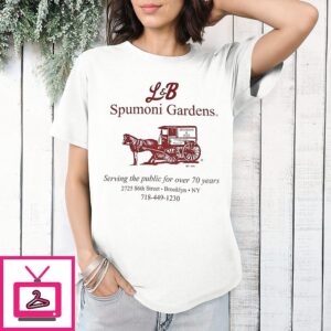 L&b Spumoni Gardens Serving The Public For Over 70 Year T-Shirt