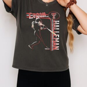 Logan Halleman Texas Tech Softball 90s Graphic Vintage T-Shirt