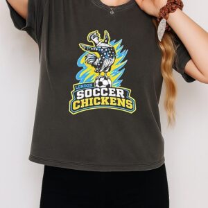 London Soccer Chickens Logo 2026 T-Shirt