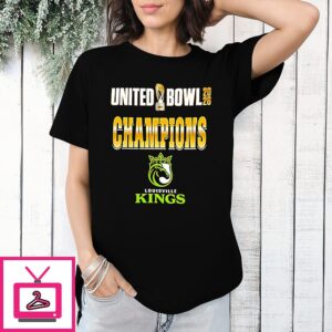 Louisville Kings United Bowl 2026 Ufl Champions Trophy T-Shirt