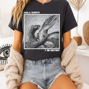Mala Suerte Y Sin Destino Dinosaur Band T-Shirt