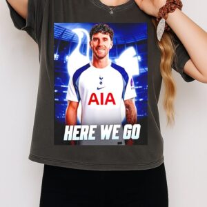 Marcos Senesi To Tottenham Here We Go T-Shirt