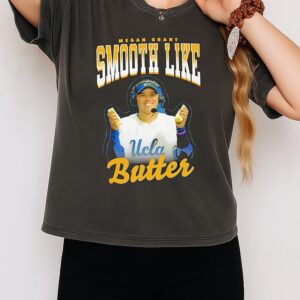 Megan Grant Butter UCLA Bruins Women’s Softball Player Pose T-Shirt