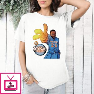 Mikal Bridges Mikal Celly No Longer Ghost Files T-Shirt