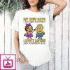 Minions Couple My Wife Says I Only Have Two Faults I Don’t Listen And Something Else T-Shirt