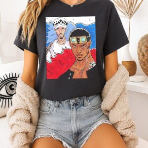 Minnesota Timberwolves Duo Anthony Edwards And Lamelo Ball One Piece T-Shirt