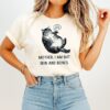 Mother I Am But Skin And Bones Cat Please Feed Me T-Shirt