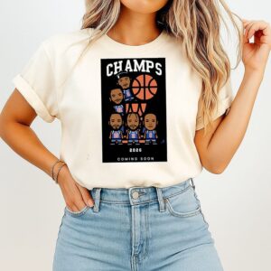 NBA New York Knicks 2026 Champs Coming Soon Cartoon T-Shirt