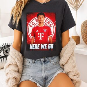 Nathaniel Brown To Fc Bayern Here We Go T-Shirt