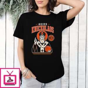 New York Knicks Agios Knickolaos Basketball T-Shirt