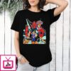 New York Knicks Jalen Brunson And Spider Man Comic T-Shirt