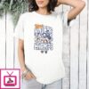New York Nova Knicks Jalen Brunson Josh Hart And Mikal Bridges 2026 NBA Finals Champions T-Shirt