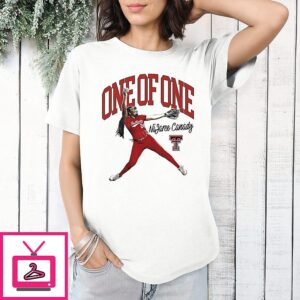 Nijaree Canady One Of One Texas Tech Red Raiders Softball T-Shirt