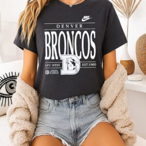 Nike Denver Broncos Afc West Est 1960 T-Shirt