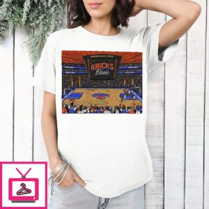 Ny Knicks Finals Madison Square Garden Art Graphic T-Shirt