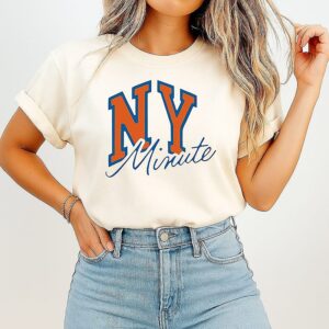 Ny Minute Champions New York Basketball Parody Logo T-Shirt