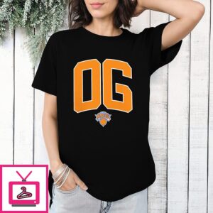 Og Anunoby New York Knicks NBA Champions 2026 Player Name T-Shirt