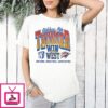 Oklahoma City Thunder NBA Basketball Win The West T-Shirt