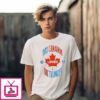 Oklahoma City Thunder This Canadian Loves The Thunder T-Shirt