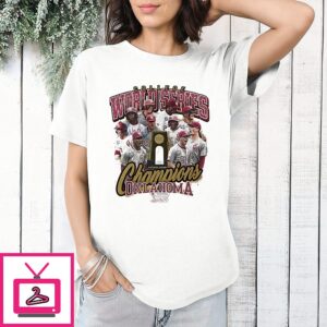 Oklahoma Sooners Are Your 2026 National Champions Collage Team T-Shirt