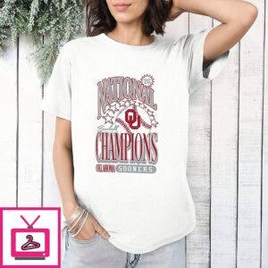 Oklahoma Sooners Cream ’26 NCAA Baseball National Champions Stars T-Shirt