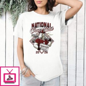 Oklahoma Sooners National Champs Sooner Schooner 2026 T-Shirt