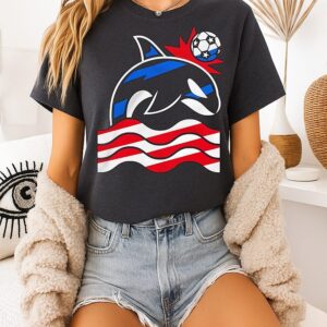 Orca National Soccer League Graphic T-Shirt