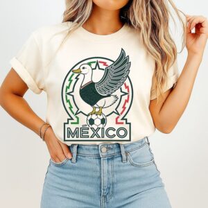 Pato Merlín The Duck Mexico World Cup 2026 T-Shirt