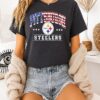 Pittsburgh Steelers NFL 1776-2026 250 Years 4th Of July American Flag T-Shirt